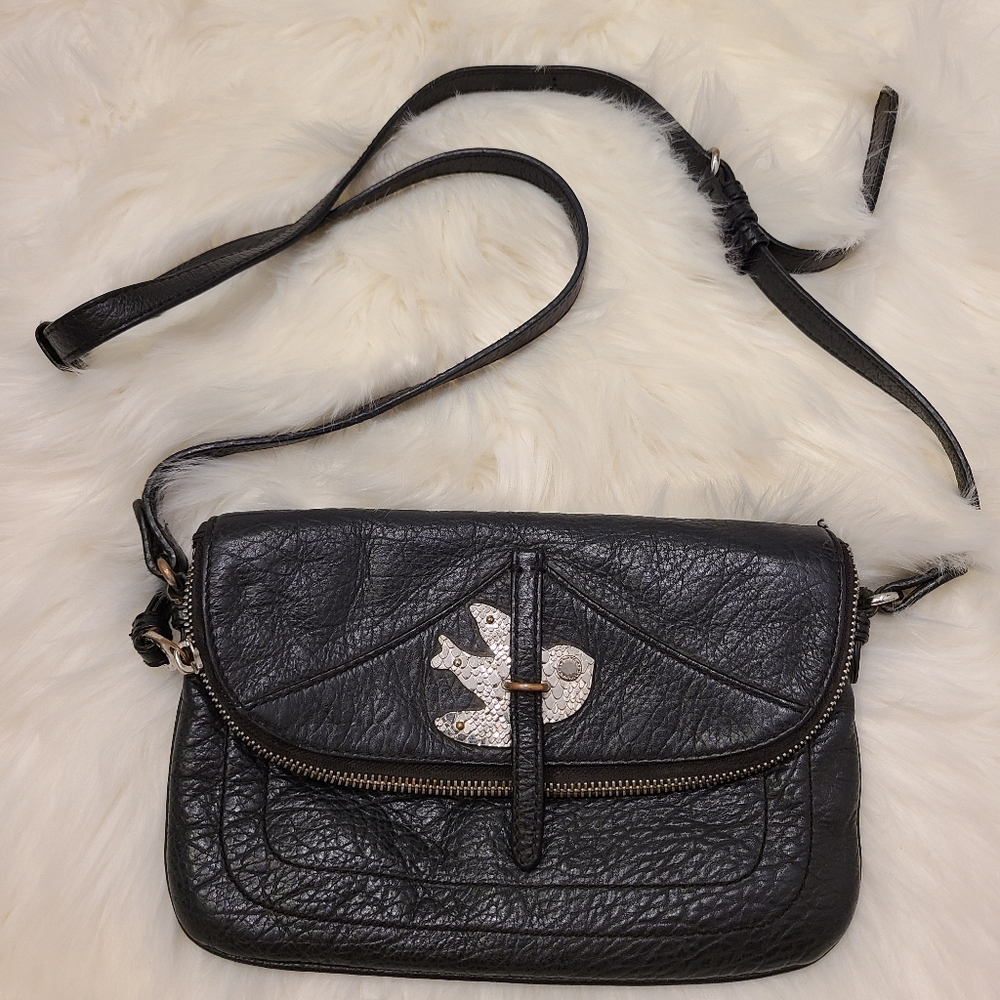 Auth Marc Jacobs leather crossbody bag